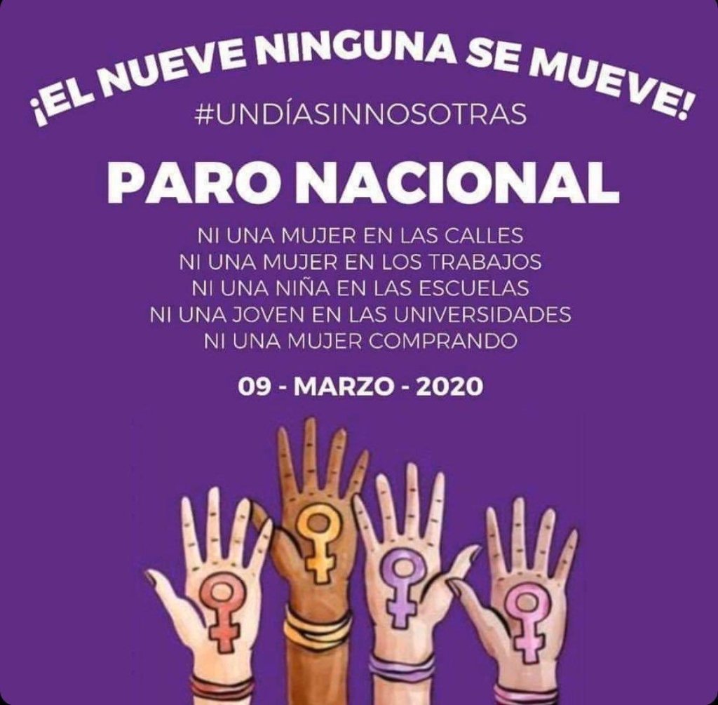 paro de mujeres 9 de marzo