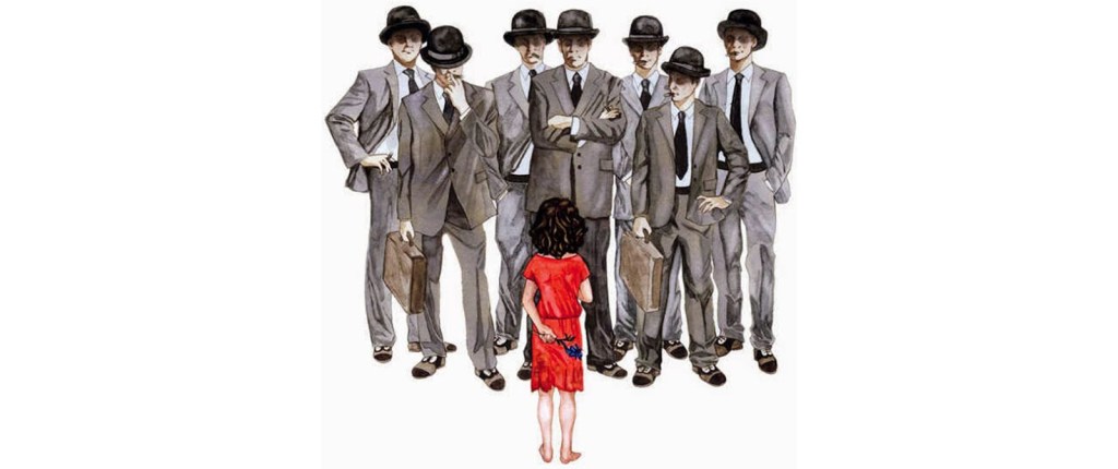 los hombres grises perseguidores imaginarios