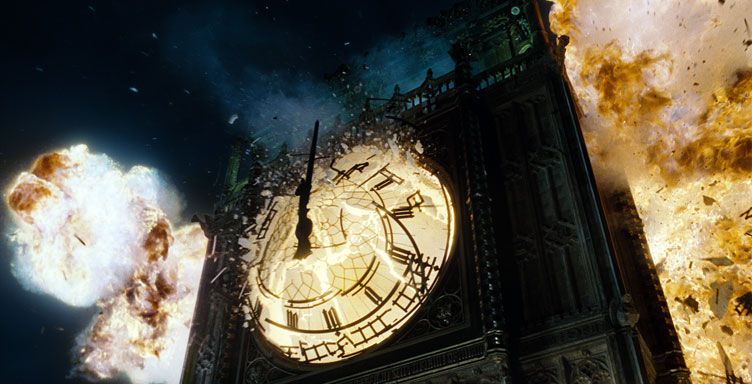 V for Vendetta big ben