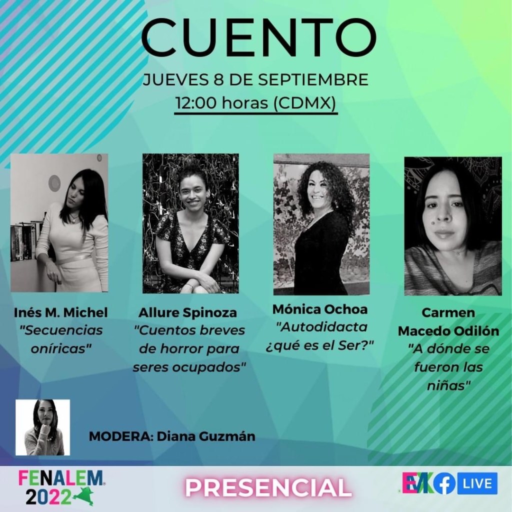 feria nacional del libro de escritoras mexicanas