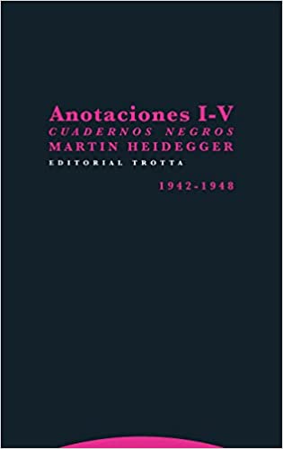 volumen cuatro cuadernos negros heidegger