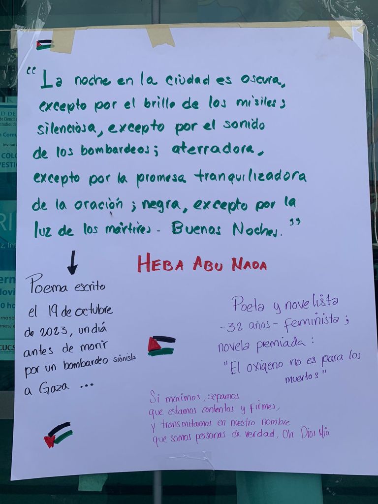 poeta palestina heba abu nada