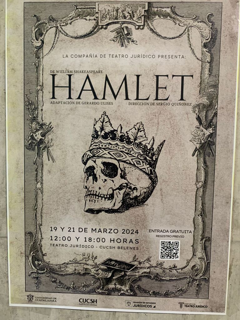 hamlet compañía de teatro jurídico udg