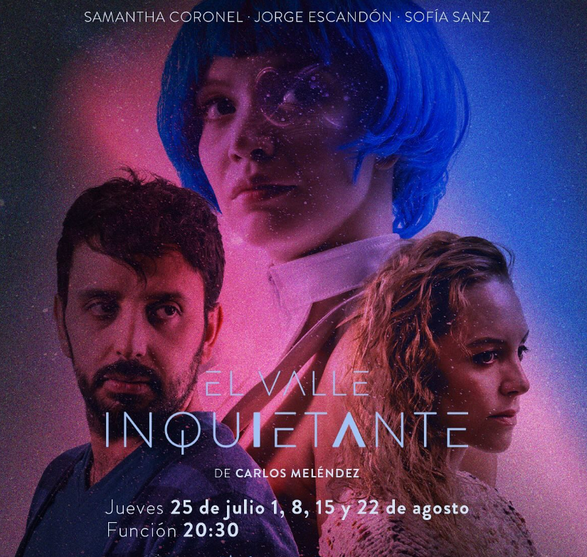póster de El valle inquietante teatro