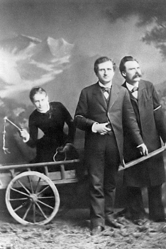 nietzsche con paul ree y andreas salome