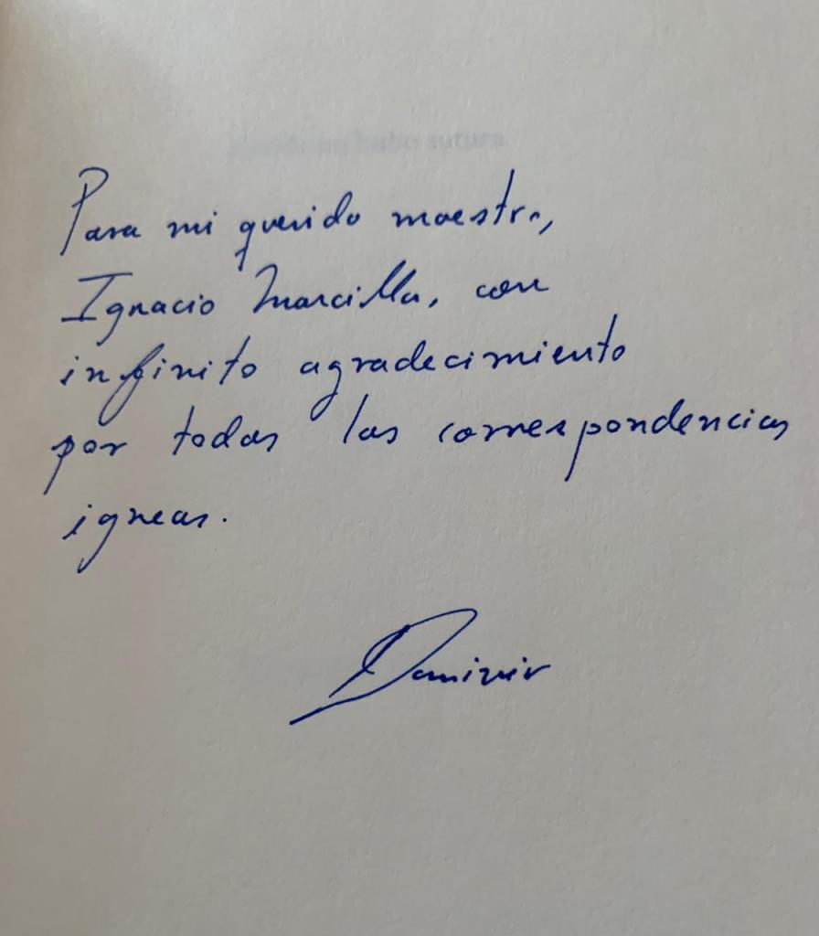 dedicatoria libro de poemas dánivir kent
