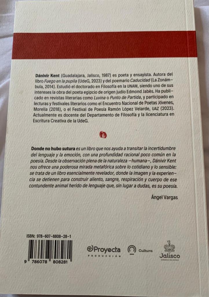 libro de poesía dánivir kent