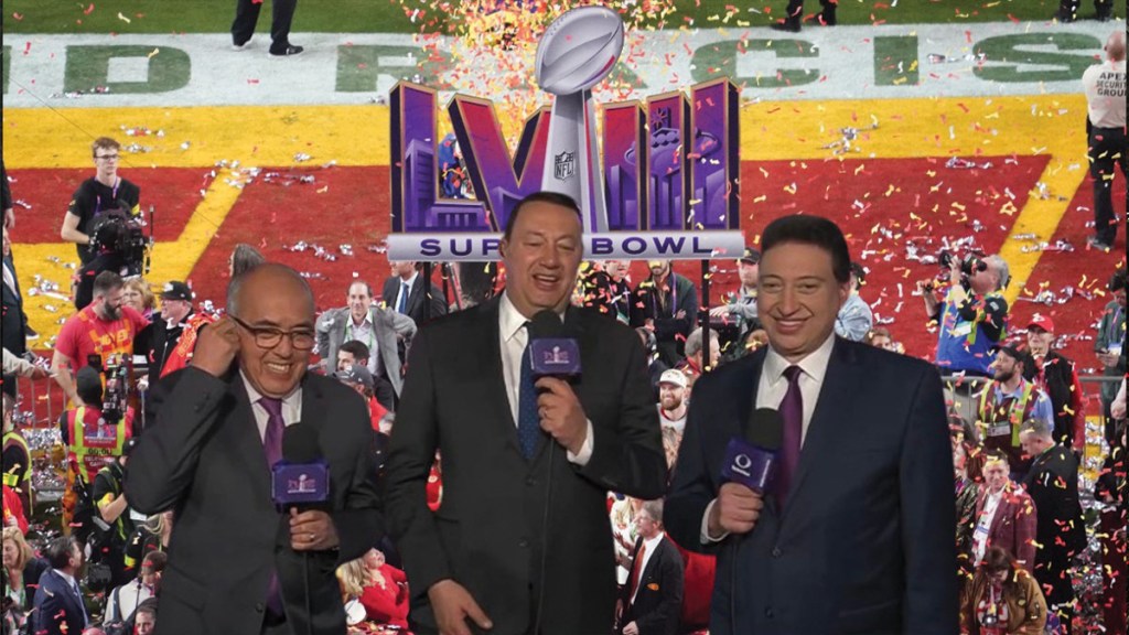 super bowl comentaristas