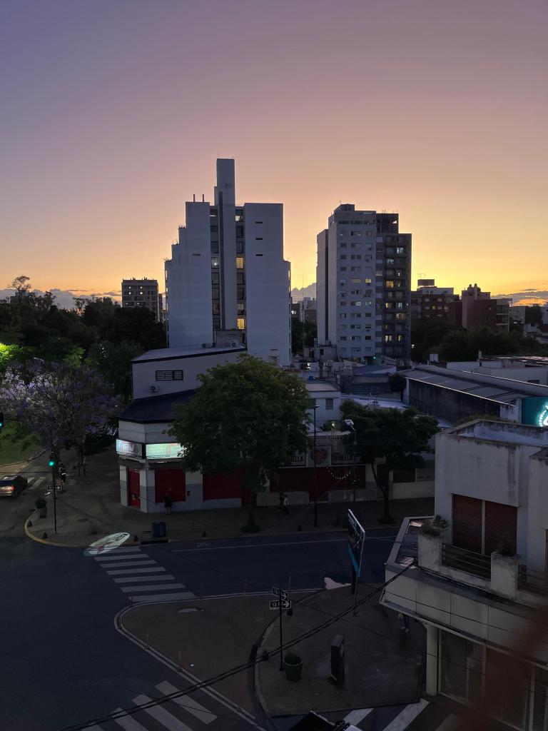 fotografía de atardecer en argentina viajes