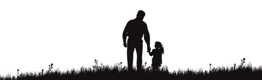 abuelo y nieta compañía protección