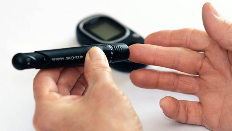azúcar o glucosa en sangre medición diabetes