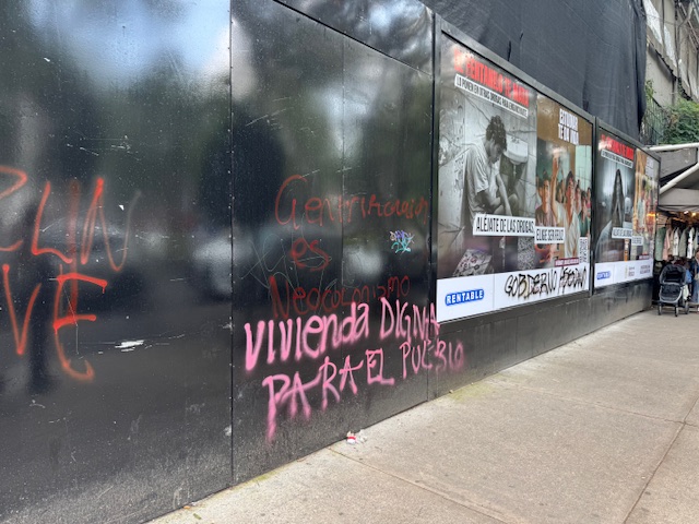 gentrificación es neocolonialismo vivienda digna para el pueblo