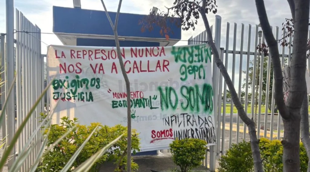 represión estudiantes udeg