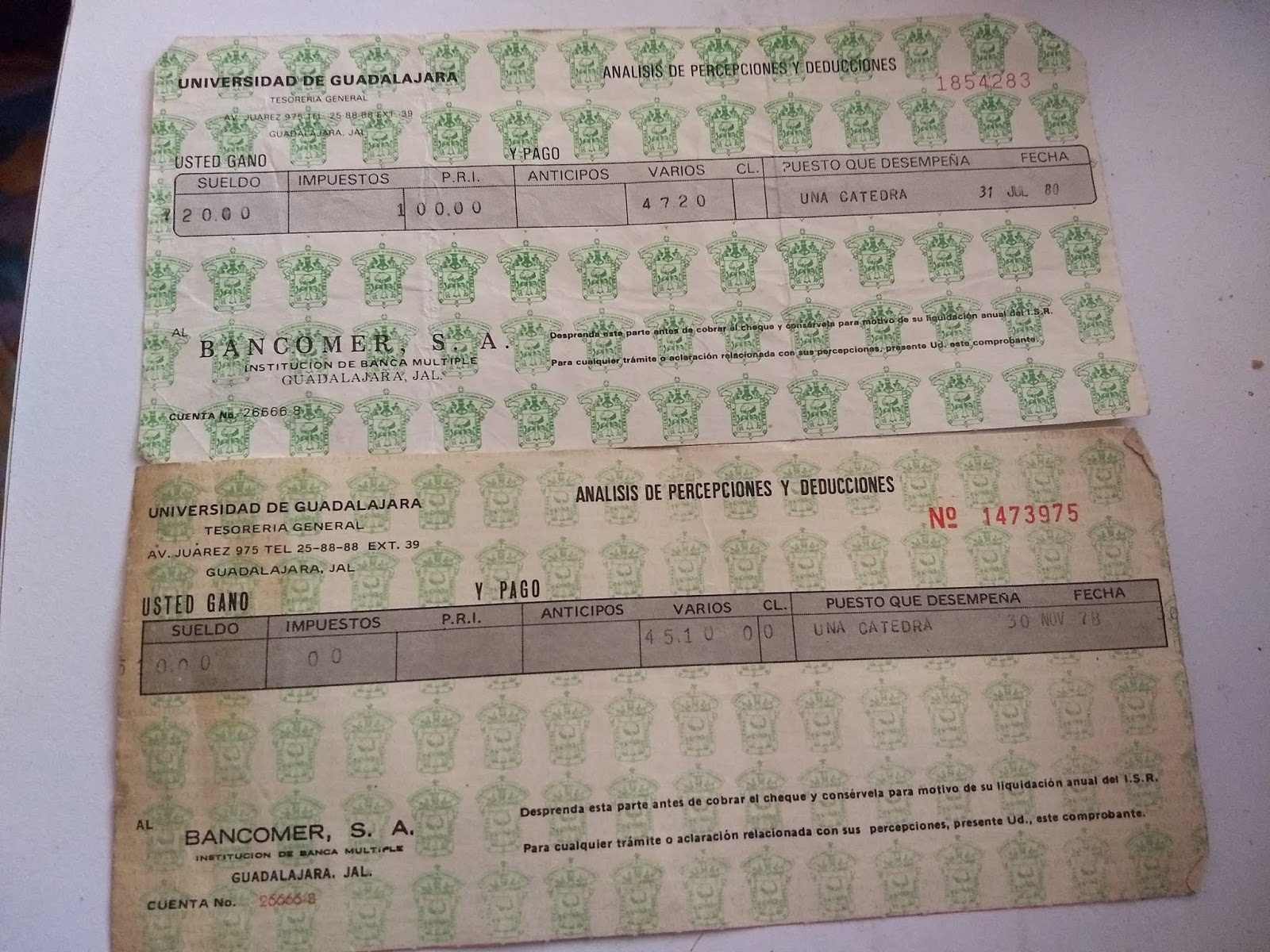 profesor de asignatura udeg