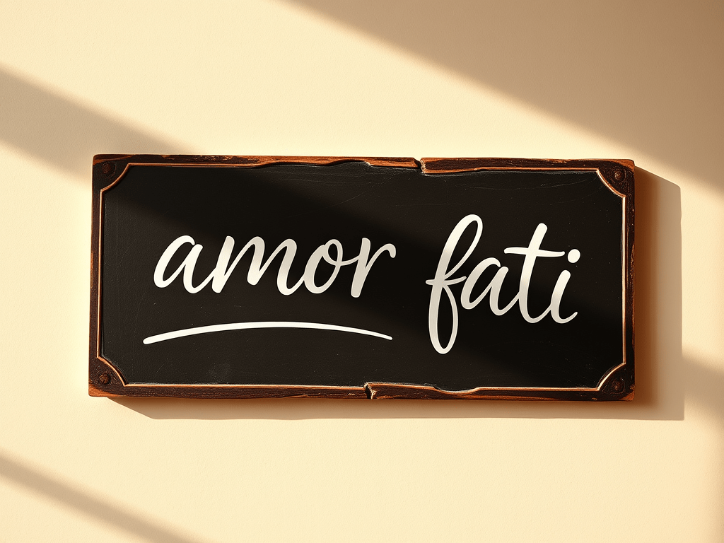Arqueología del Amor&nbsp;fati