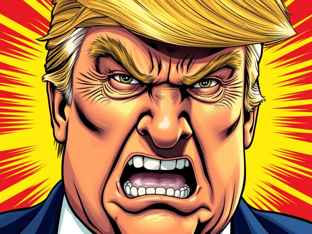 donald trump enojado insulta a reporteros