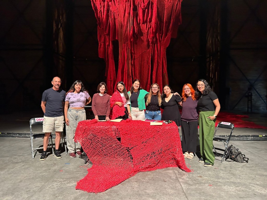 colectiva hilos mesa de diálogo larva 2025