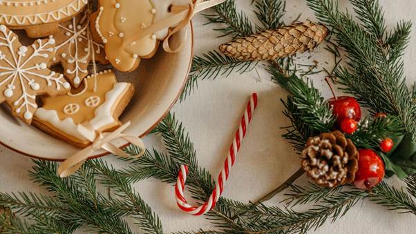 decoraciones navideñas y nostalgia por el pasado